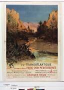 C[ompagn]ie g[énér]ale transatlantique, chemins de fer de Paris Lyon Méditerranée, Gorges d'El Kantara (Eugène Victor Bourgeois) - Muzeo.com