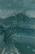 Evening in Beppu (Hasui Kawase) - Muzeo.com