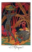 France: L'Afrique (George Barbier) - Muzeo.com