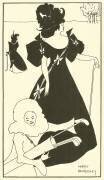 Golf Card (Aubrey Beardsley) - Muzeo.com