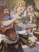 Gulliver in Brobdingnag (Henri Jules Jean Geoffroy) - Muzeo.com