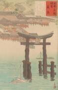 Itsukushima shrine (Kiyochika Kobayashi) - Muzeo.com