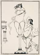Juvenal Scourging Woman (Aubrey Beardsley) - Muzeo.com