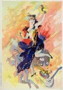 La Musique (Jules Chéret) - Muzeo.com