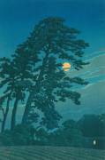 Moon at Magome (Hasui Kawase) - Muzeo.com