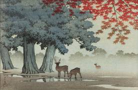 Nara Park (Hasui Kawase) - Muzeo.com
