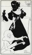 Pierrot comme Caddie (Aubrey Beardsley) - Muzeo.com