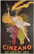 Poster advertising 'Cinzano' (Leonetto Cappiello) - Muzeo.com