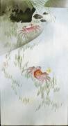 Two Red Crabs (Ohara Koson) - Muzeo.com