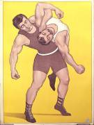 Wrestling (anonymous) - Muzeo.com